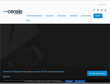 Tablet Screenshot of censio.fr